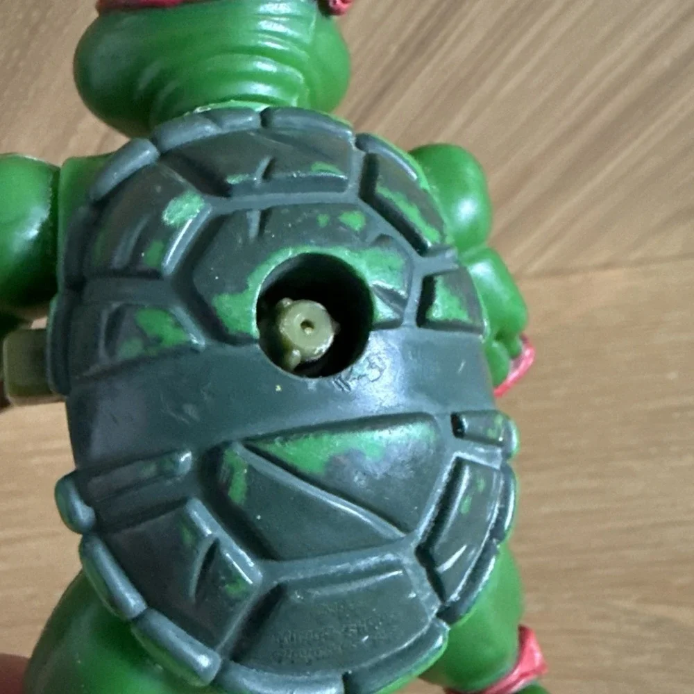 Vintage TMNT 1989 Wacky Action Breakfightin‎ Raphael Figure (No Accessories)